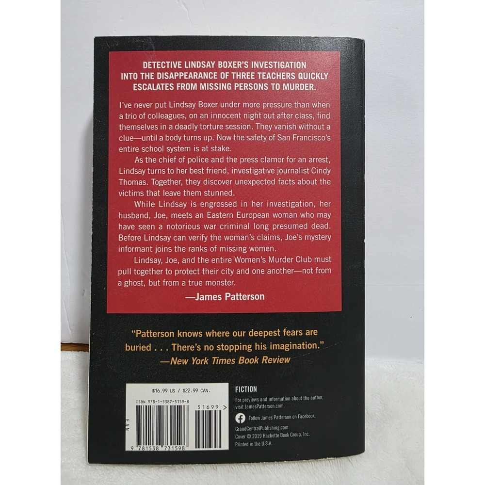 The 18 Abduction Women''s Murder Club) - Paperback By Patterson, James - GOOD - Picture 2 of 3